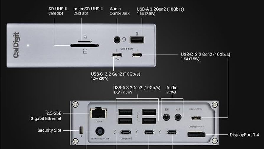 CalDigit TS4 Thunderbolt Dock